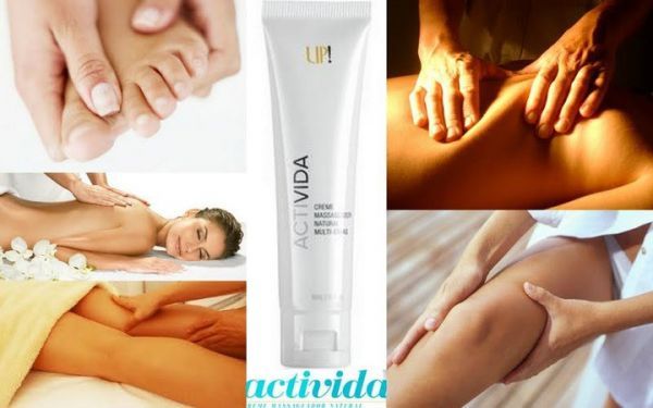Creme Massageador natulral multiervas ACTIVIDA up!